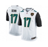 Men's Nike Jacksonville Jaguars #17 Arrelious Benn Game White NFL Jersey