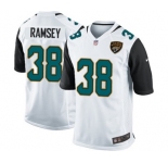 Men's Nike Jacksonville Jaguars #38 Jalen Ramsey Game White NFL Jersey