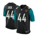 Men's Nike Jacksonville Jaguars #44 Myles Jack Game Black Alternate NFL Jersey