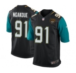 Men's Nike Jacksonville Jaguars #91 Yannick Ngakoue Game Black Alternate NFL Jersey
