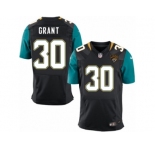 Men Nike Jacksonville Jaguars #30 Corey Grant Elite Black Alternate NFL Jersey