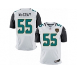 Men Nike Jacksonville Jaguars #55 Lerentee McCray Elite White NFL Jersey