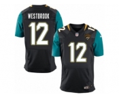 Men's Nike Jacksonville Jaguars #12 Dede Westbrook Elite Black Alternate NFL Jersey
