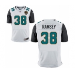Men's Nike Jacksonville Jaguars #38 Jalen Ramsey Elite White NFL Jersey
