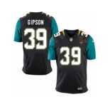 Men's Nike Jacksonville Jaguars #39 Tashaun Gipson Elite Black Alternate NFL Jersey