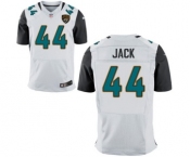 Men's Nike Jacksonville Jaguars #44 Myles Jack Elite White NFL Jersey