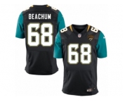 Men's Nike Jacksonville Jaguars #68 Kelvin Beachum Elite Black Alternate NFL Jersey