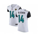Nike Jacksonville Jaguars #14 Justin Blackmon White Men Stitched NFL Vapor Untouchable Elite Jersey