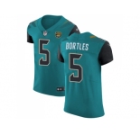 Nike Jacksonville Jaguars #5 Blake Bortles Teal Green Team Color Men Stitched NFL Vapor Untouchable Elite Jersey