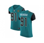 Nike Jacksonville Jaguars #91 Yannick Ngakoue Teal Green Team Color Men Stitched NFL Vapor Untouchable Elite Jersey