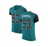 Nike Jacksonville Jaguars #93 Calais Campbell Teal Green Team Color Men Stitched NFL Vapor Untouchable Elite Jersey