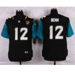 nike nfl jerseys jacksonville jaguars #12 benn black[Elite]