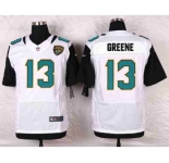 nike nfl jerseys jacksonville jaguars #13 greene white[Elite]