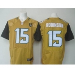 nike nfl jerseys jacksonville jaguars #15 robinson yellow[Elite]
