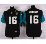 nike nfl jerseys jacksonville jaguars #16 robinson black[Elite]