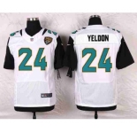 nike nfl jerseys jacksonville jaguars #24 yeldon white[Elite]