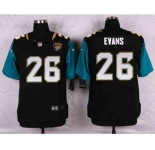 nike nfl jerseys jacksonville jaguars #26 evans black[Elite]
