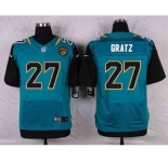 nike nfl jerseys jacksonville jaguars #27 gratz green[Elite][gratz]
