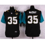 nike nfl jerseys jacksonville jaguars #35 mccray black[Elite]