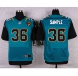 nike nfl jerseys jacksonville jaguars #36 sample green[Elite]