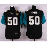 nike nfl jerseys jacksonville jaguars #50 smith black[Elite]