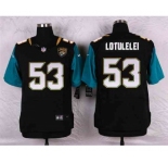nike nfl jerseys jacksonville jaguars #53 lotulelei black[Elite]