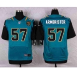 nike nfl jerseys jacksonville jaguars #57 armbrister green[Elite]