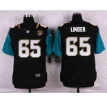 nike nfl jerseys jacksonville jaguars #65 linder black[Elite]