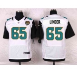 nike nfl jerseys jacksonville jaguars #65 linder white[Elite]