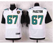 nike nfl jerseys jacksonville jaguars #67 pasztor white[Elite]