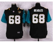 nike nfl jerseys jacksonville jaguars #68 beadles black[Elite]