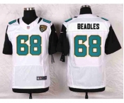 nike nfl jerseys jacksonville jaguars #68 beadles white[Elite]