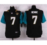 nike nfl jerseys jacksonville jaguars #7 henne black[Elite]
