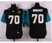 nike nfl jerseys jacksonville jaguars #70 bowanko black[Elite]