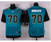 nike nfl jerseys jacksonville jaguars #70 bowanko green[Elite]