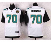 nike nfl jerseys jacksonville jaguars #70 bowanko white[Elite]