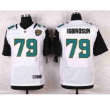 nike nfl jerseys jacksonville jaguars #79 igbinosun white[Elite]