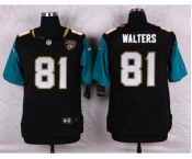 nike nfl jerseys jacksonville jaguars #81 walters black[Elite]