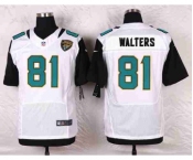 nike nfl jerseys jacksonville jaguars #81 walters white[Elite]