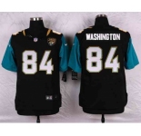 nike nfl jerseys jacksonville jaguars #84 washington black[Elite][washington]