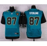 nike nfl jerseys jacksonville jaguars #87 sterling green[Elite]