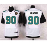 nike nfl jerseys jacksonville jaguars #90 branch white[Elite]