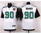 nike nfl jerseys jacksonville jaguars #90 branch white[Elite]
