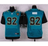 nike nfl jerseys jacksonville jaguars #92 hood green[Elite]