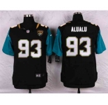 nike nfl jerseys jacksonville jaguars #93 alualu black[Elite]