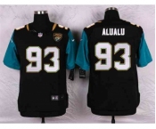 nike nfl jerseys jacksonville jaguars #93 alualu black[Elite]