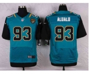 nike nfl jerseys jacksonville jaguars #93 alualu green[Elite]
