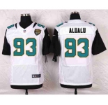 nike nfl jerseys jacksonville jaguars #93 alualu white[Elite]