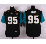 nike nfl jerseys jacksonville jaguars #95 jones black[Elite]