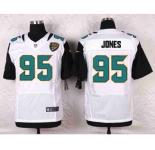 nike nfl jerseys jacksonville jaguars #95 jones white[Elite]